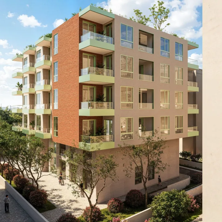 Rezidenca Gioia — Phase II landscape and amenities
