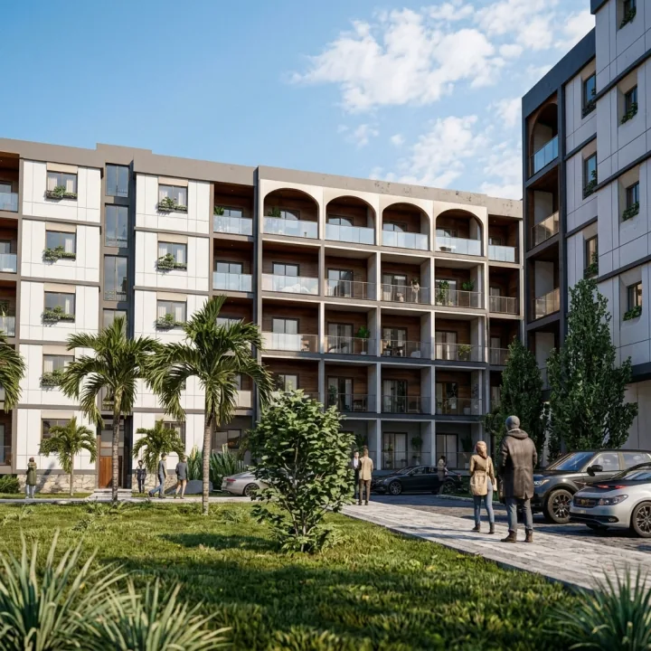 Rezidenca Oriental — Phase II landscape and amenities