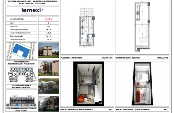 Two-level duplex loft near the coast | 0019