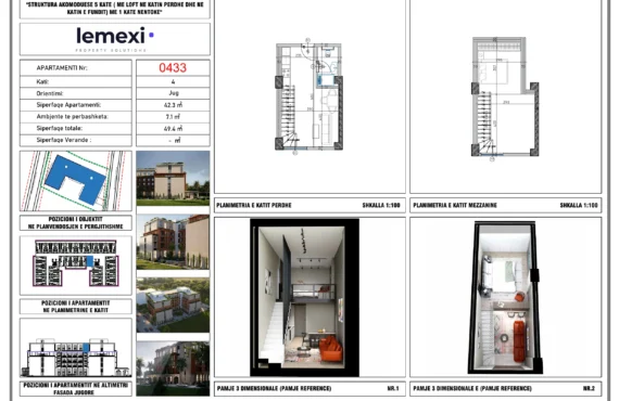 Top-floor two-level duplex loft by the coast | 0433