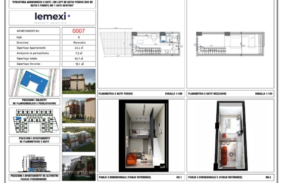Studio duplex with sunny terrace in Mali i Robit | 0007