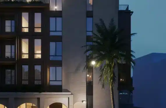 Modern Mountain-View Apartment with Balcony | 2307