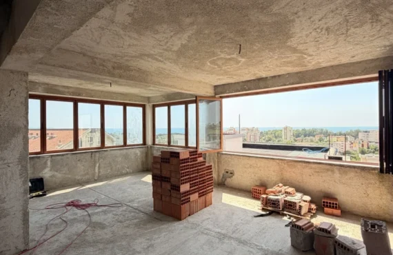 Einzimmerwohnung mit 57 m² Meerblickterrasse