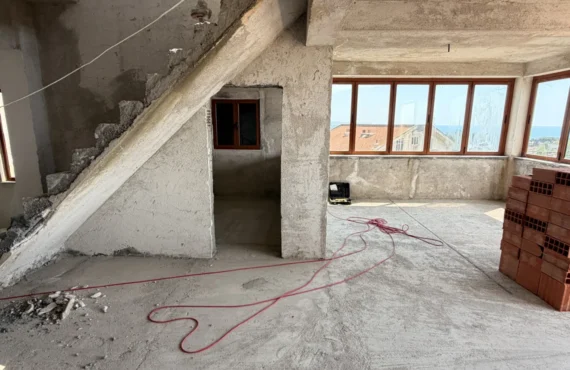 Einzimmerwohnung mit 57 m² Meerblickterrasse