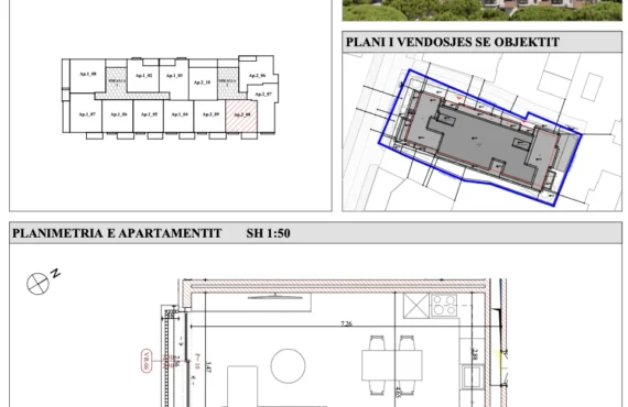 Einzimmerwohnung mit zwei eigenen Balkonen